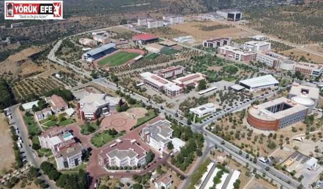 Üniversite kampüsü estetik görünüme kavuşturuldu