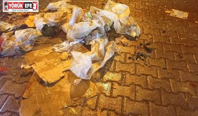 Uyarılara rağmen pazar yerini kirleten esnaf cezadan kurtulamadı