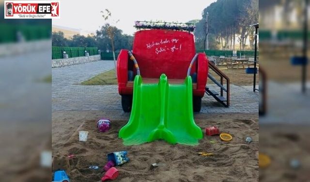 Yeşilçam’ın efsanesi çocukların oyun alanı oldu