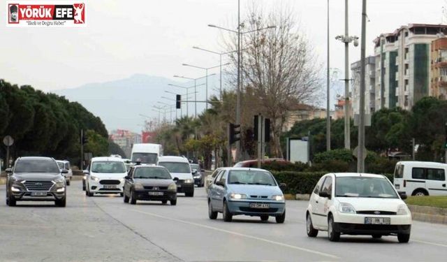 Aydın’da araç sayısı 668 bin oldu