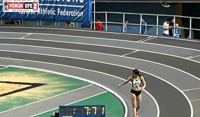 Aydınlı atlet Türkiye Şampiyonu oldu