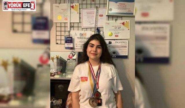 Aydınlı öğrenciden uluslararası başarı