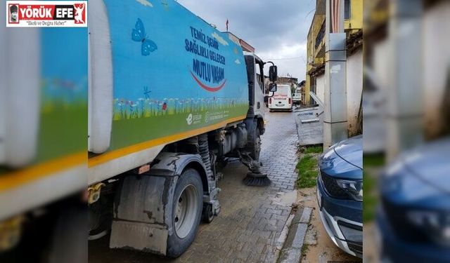 YOĞUN YAĞIŞIN ARDINDAN EFELER BELEDİYESİ SAHADA