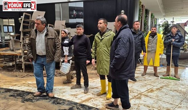 Başkan Ömer Günel Sahaya İndi “Afetler, Tedbirler Alınırsa Yaşanmaz”