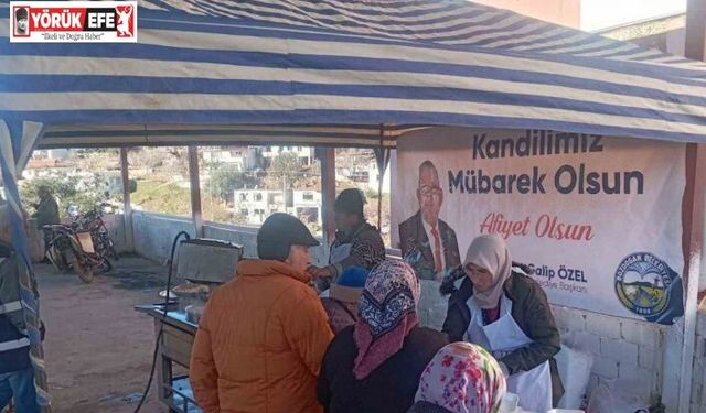 Bozdoğan Belediyesi’nden vatandaşa lokma ikramı