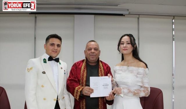 Bozdoğan’da 2025 yılında 161 çift "Evet" dedi