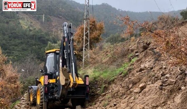 Bozdoğan’da yağış sonrası ekipler sahada