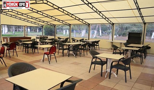 EFELER BELEDİYESİ PINARBAŞI KAFE’Yİ MODERNİZE ETTİ