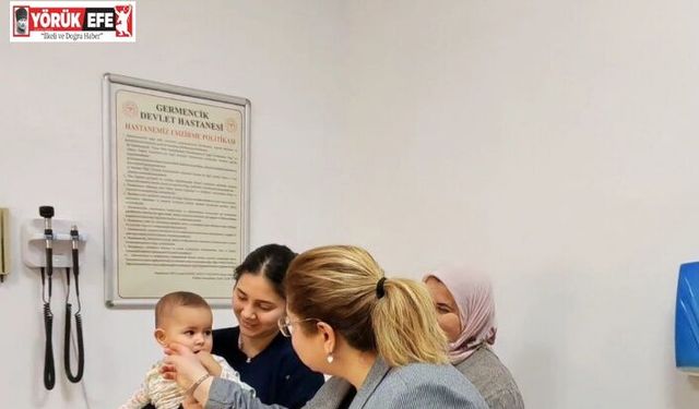 Kaymakam Doğru Germencik Devlet Hastanesi’ndeki çalışmaları değerlendirdi