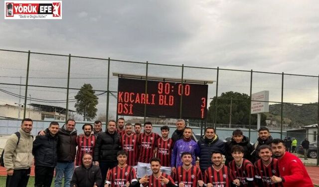 Koçarlı Belediyespor 10’da 10 yaptı