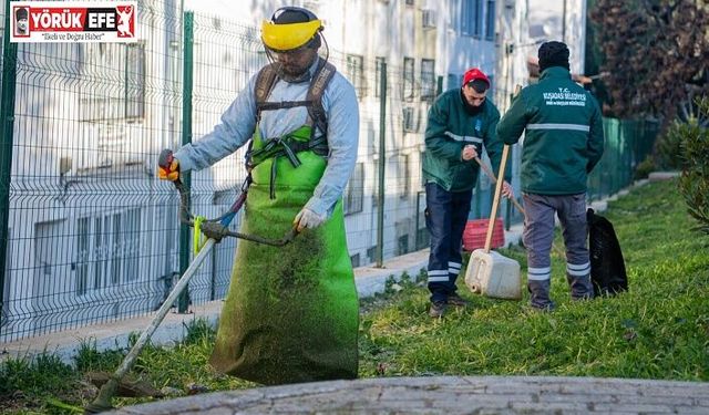 KUŞADASI BELEDİYESİ’NDEN BAKIM HAMLESİ: UZUN SÜREDİR İHMAL EDİLEN PARKLAR YENİLENİYOR
