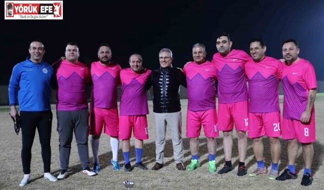 Nazilli Belediyesi Futbol Turnuvası’nda Şampiyon Özel Kalem Müdürlüğü oldu