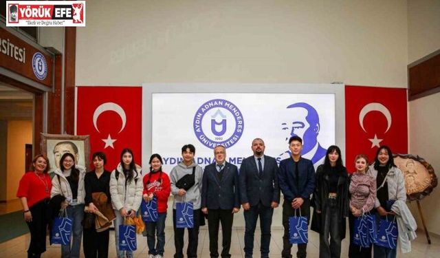 ADÜ Rektörü Kent, Tayvan Veteriner hekimlik öğrencilerini ağırladı