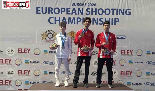 Aydınlı sporcudan Avrupa şampiyonasında çifte madalya