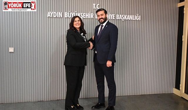 BAŞKAN ÇERÇİOĞLU’NA MİLLİYETÇİ HAREKET PARTİSİ AYDIN’DAN ZİYARET