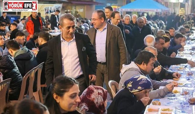 BAŞKAN YETİŞKİN’İN RAMAZAN BULUŞMASI IŞIKLI MAHALLESİ’NDE  GÖNÜLLERE DOKUNDU