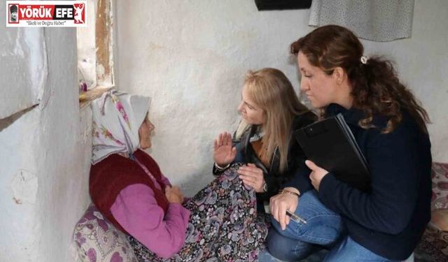 Bozdoğan Belediyesi, hasta ve bakıma muhtaç vatandaşları yalnız bırakmıyor