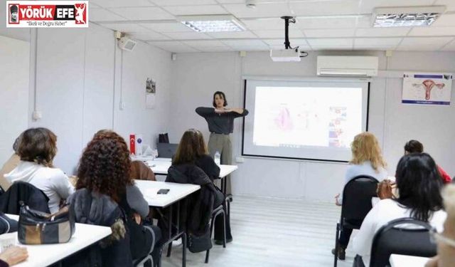 Didim Belediyesi ’Ergenlik ve İlk Gençlikte Kadın Sağlığı’ eğitimi düzenledi