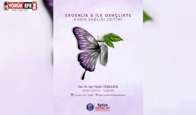 Didim Belediyesi’nden Ergenlik ve İlk Gençlikte Kadın Sağlığı Eğitimi