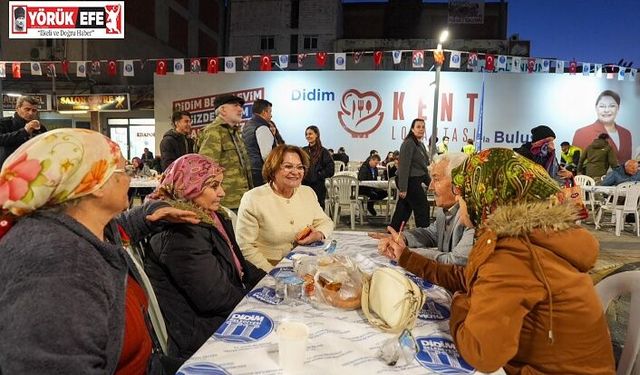 Didimliler, Didim Belediyesi’nin İftar Sofralarında Buluştu