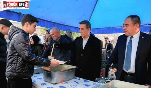 Efeler’in ilk iftar sofrası Alanlı Mahallesi’nde kuruldu