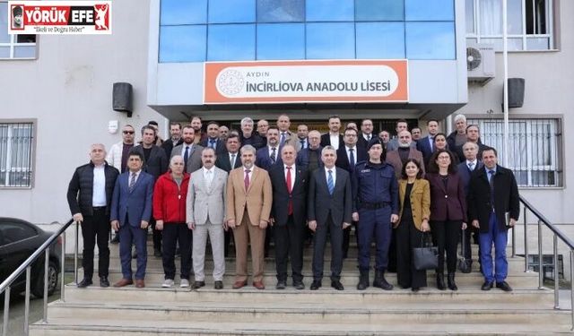 İncirliova’da ikinci dönem eğitim tedbirleri masaya yatırıldı