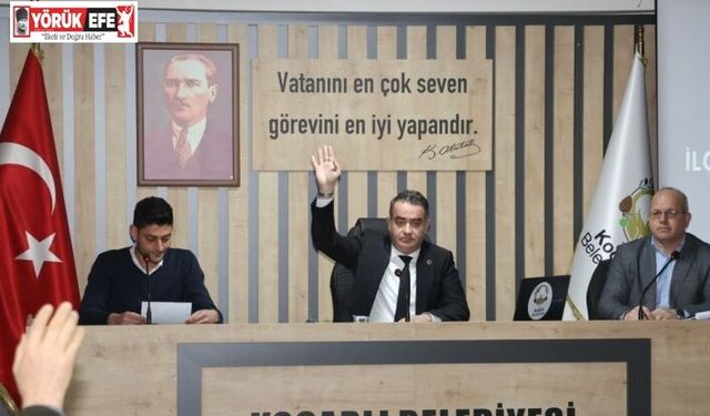 Koçarlı Belediyesi meclis toplantısı gerçekleştirildi