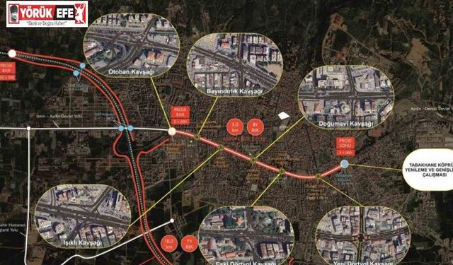 Köprülü kavşak çalışması kapsamında minibüs güzergahları değişti