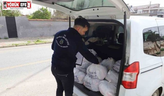Nazilli Belediyesi Ramazan öncesi gıda yardımlarını artırdı