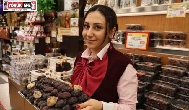 Ramazan ayının sembol ürünü hurma tezgahlardaki yerini aldı