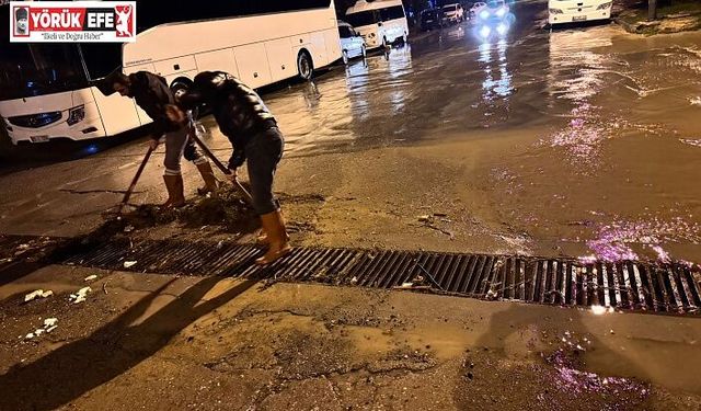 Sarı Alarm Öncesi Teyakkuz: Kuşadası Belediyesi Ekipleri Yağmurun İlk Anından İtibaren Sahadaydı
