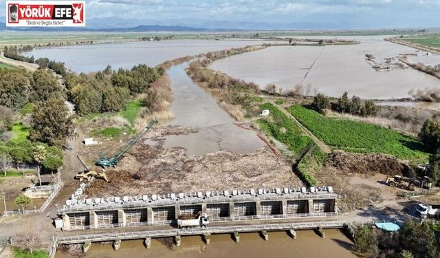 Söke Regülatörü’nde rüsubat temizliği başladı