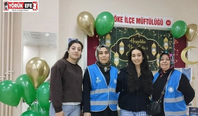 Söke’de KYK yurdunda Ramazan köşesi oluşturuldu