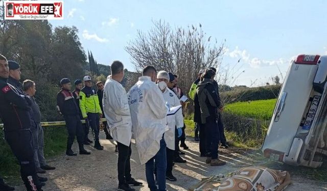 Yaşlı adam tarla komşusunu ezerek öldürdü