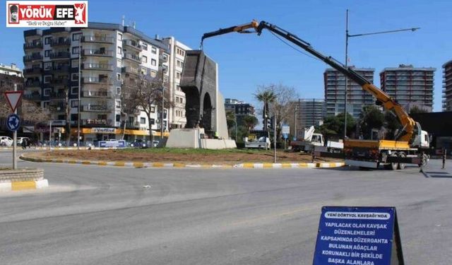 Yeni Dörtyol Köprülü Kavşağı Projesi’nde çalışmalar başladı