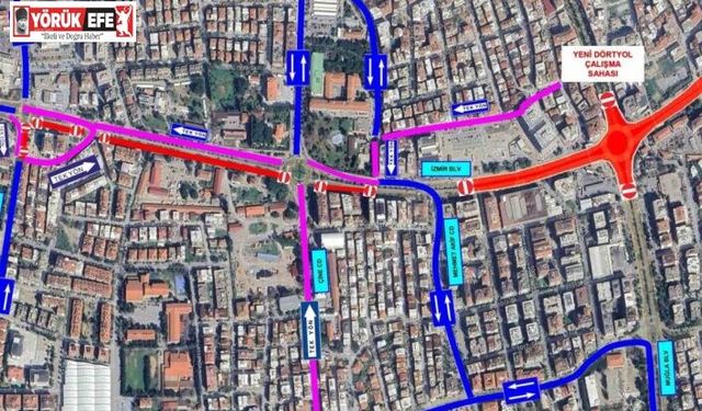Yeni Dörtyol Köprülü Kavşağı Projesi’nde çalışmalar başlıyor