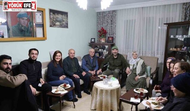 Başkan Arıkan, şehit annelerini ziyaret etti