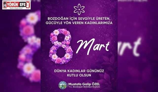 Başkan Özel’den 8 Dünya Mart Kadınlar Günü mesajı