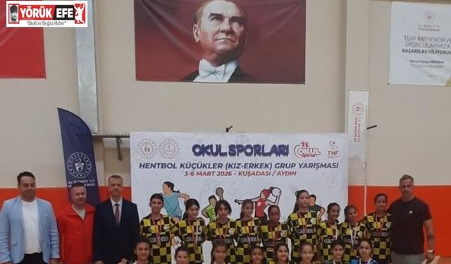 Başkan Zencirci Neşetiye Kız Hentbol Takımını tebrik etti