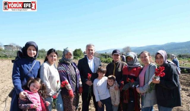 Buharkent’te 8 Mart’ta kadınlar unutulmadı