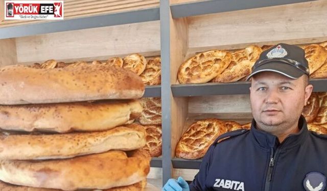 Çine’de ekmek ve pide üretimi yapan işletmeler denetlendi