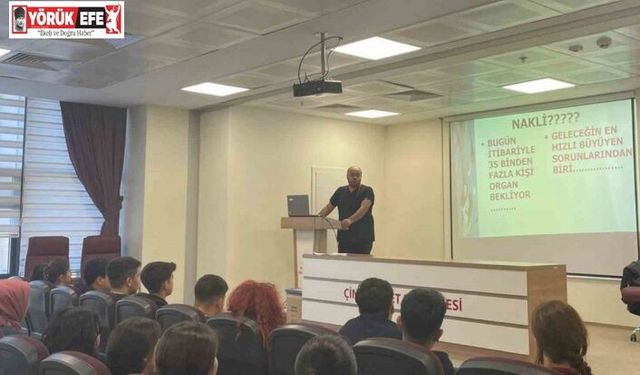 Çine’de sağlık personeline organ bağışı eğitimi