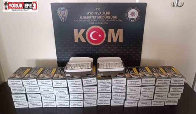 Efeler’de 4 işyerine kaçakçılık baskını