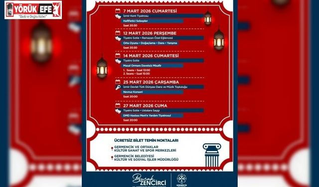 Germencik’te Mart Ayı kültür ve sanatla geçecek