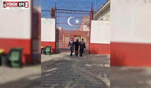 Hapis cezasıyla aranıyordu jandarmadan kaçamadı