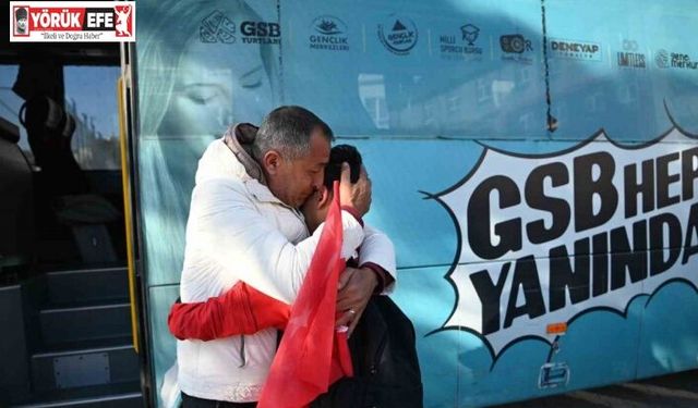 Katar’da mahsur kalan Türk sporcular memleketine döndü