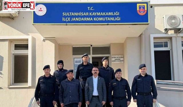 Kaymakam Ateş, İlçe Jandarma personeliyle buluştu