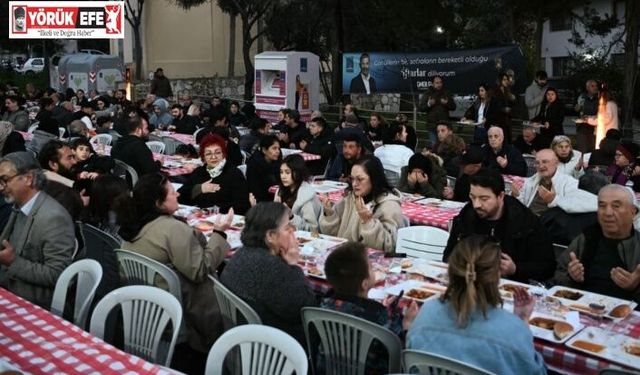 Kuşadası’nda Ramazan ayının bereketi paylaştıkça çoğalıyor