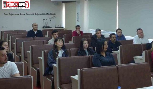 KUTO’da "Yiyecek-İçecek İşletmelerinde Yönetim" konulu eğitim düzenlendi