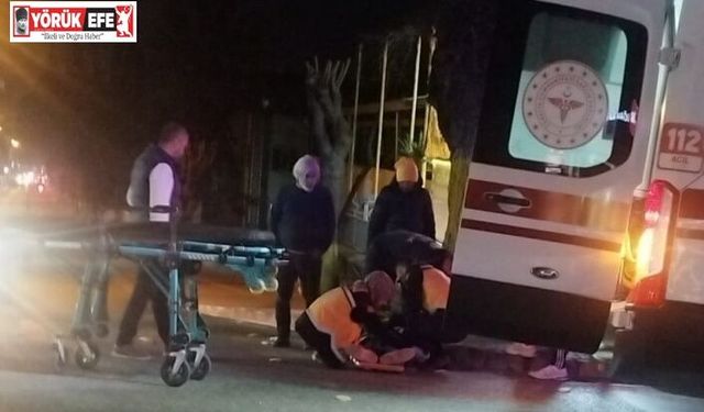 Motosikletler kafa kafaya çarpıştı: 1 yaralı